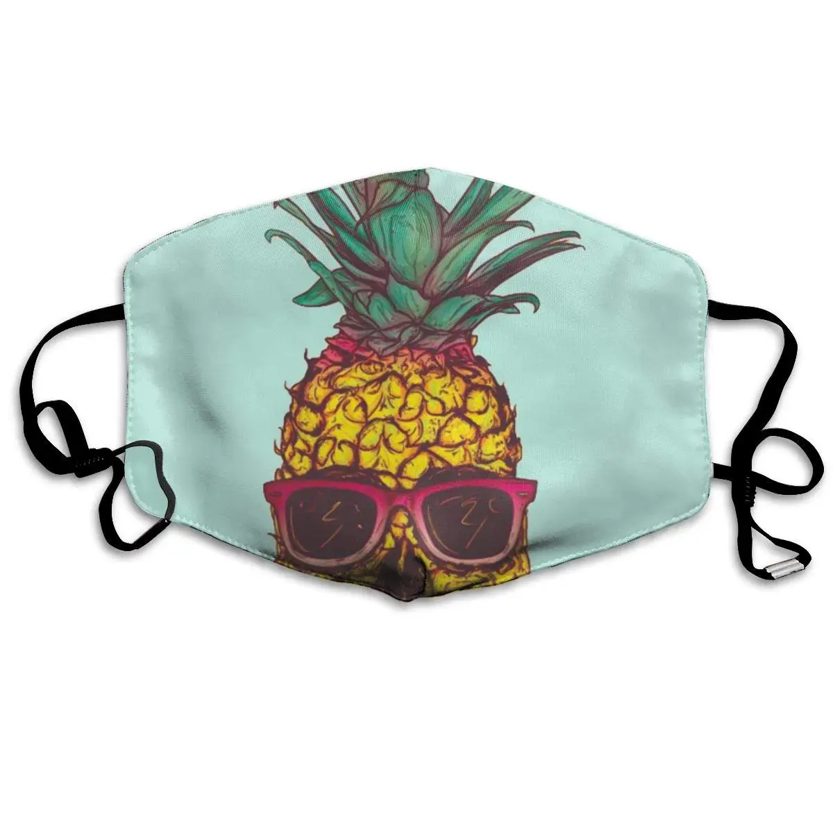 

YongColer Cute Fashion Reusable Earloop Half Face Proof Mouth Mask - Washable Outdoor Sports Mouth Mask for Flying Nature Ocean