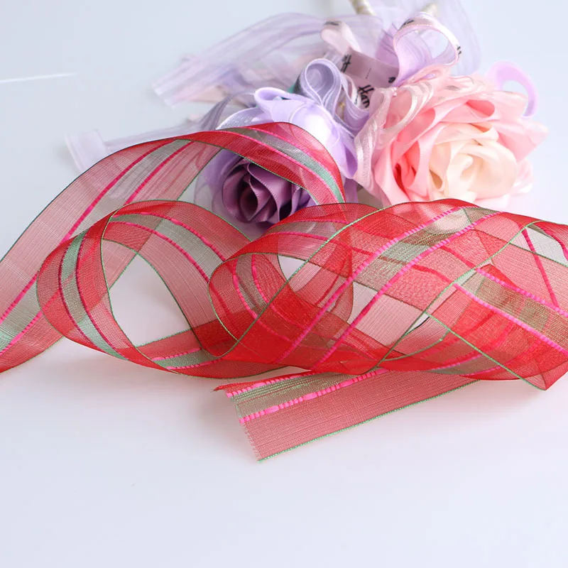 Двухсторонняя лента 5 ярдов 38 мм украшение для вечевечерние НКИ дома свадьбы