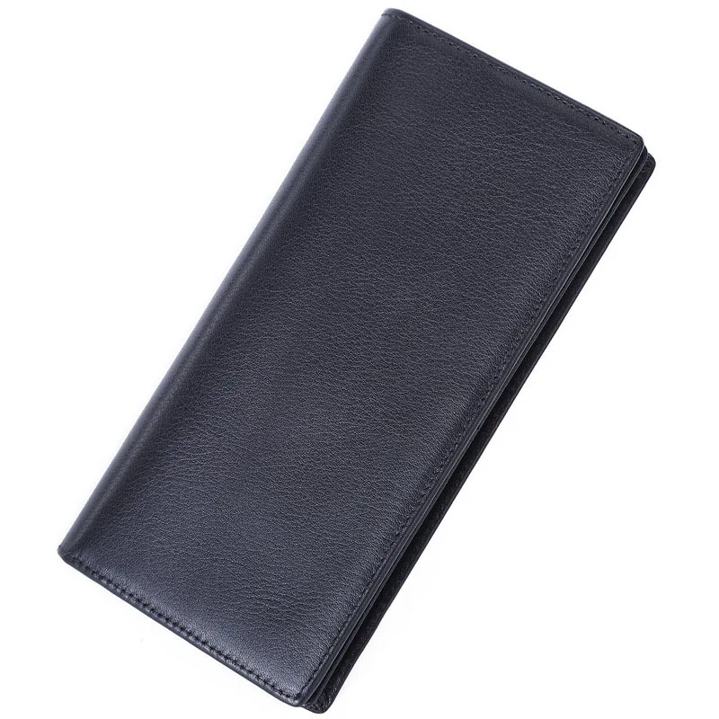 

Large Capacity Men Wallets Clutch Bag Card Holder Handmade Vintage 2020 Brand Top Genuine Cowhide Leather Wallet Money Purse