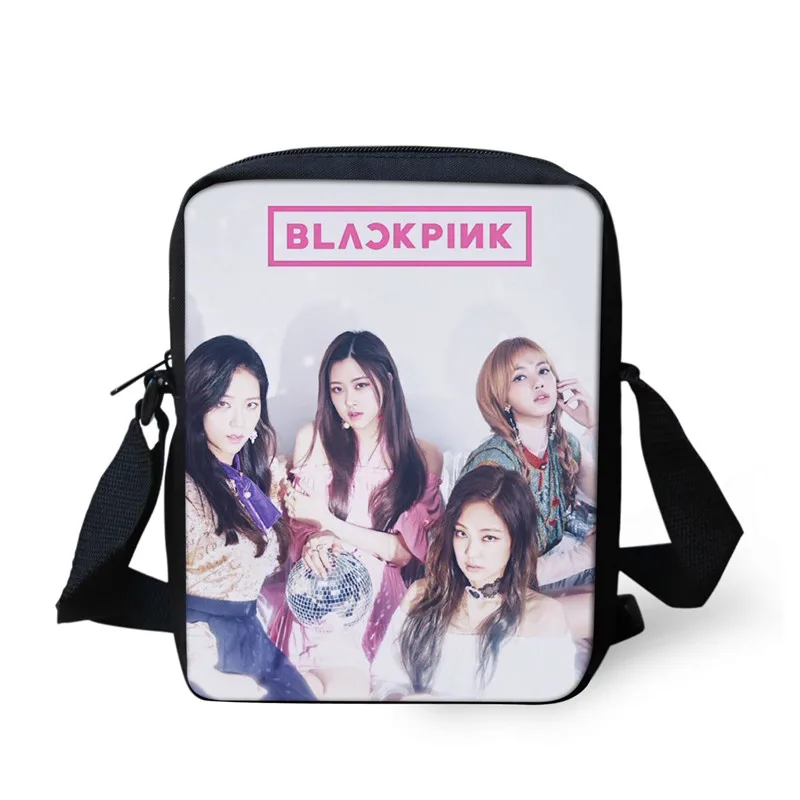 As Pictures ThiKin K POP черно-розовые школьные сумки для девочек, детский рюкзак со знаменитой звездой, детские сумки для подростков, школьный рюкзак Mochila на заказ Escolar - Цвет: As Pictures