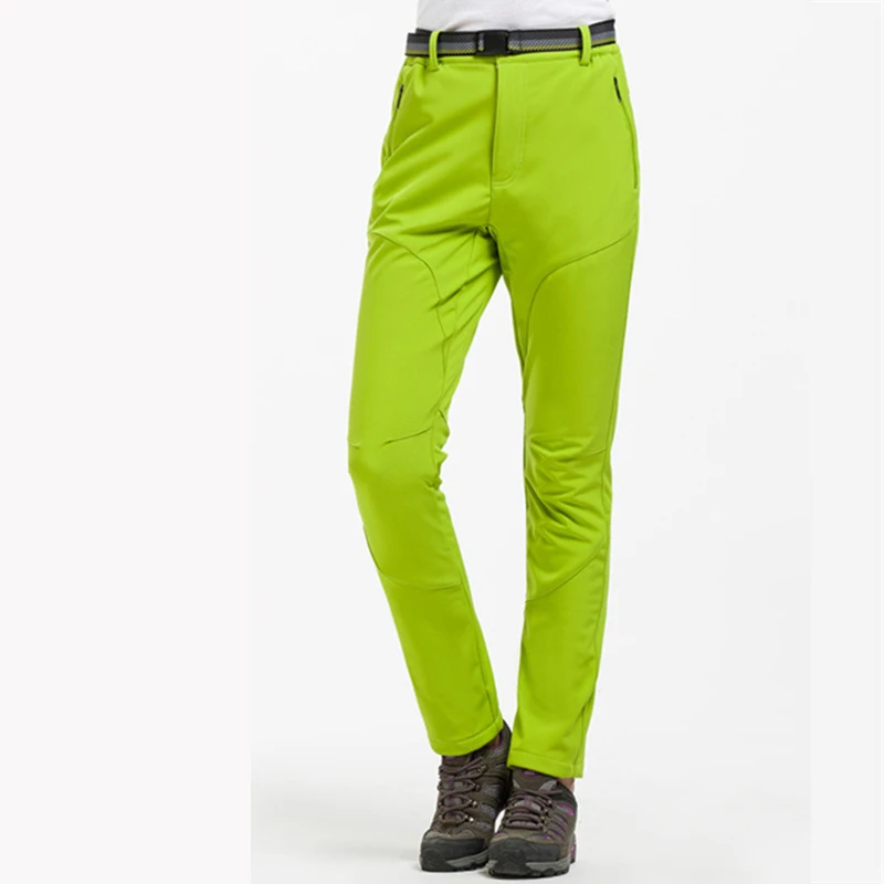 Брюки женские из мягкой раковины для активного отдыха водонепроницаемые