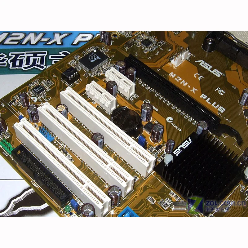 Материнская плата ASUS M2N X PLUS для NVIDIA NF6100 430 GeForce 6100 DDR2 4 Гб б/у системная PCI E