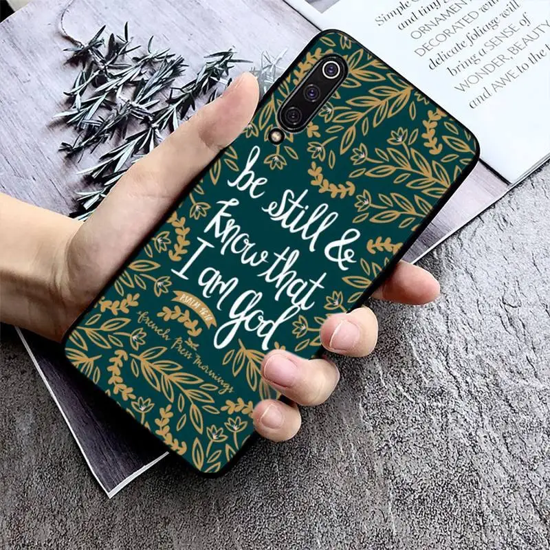 

Bible verse Philippians Jesus Christ Phone Case Phone Case For Xiaomi mi9 mi8 F1 9SE 10lite note10lite Mi8lite xiaomimi5x