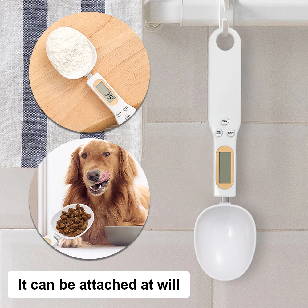 

500g/0.1G Electronic Weighing Spoon Kitchen Measuring Spoon Measuring Cup Spoon Scale Mini Kitchen Scales Baking Supplies