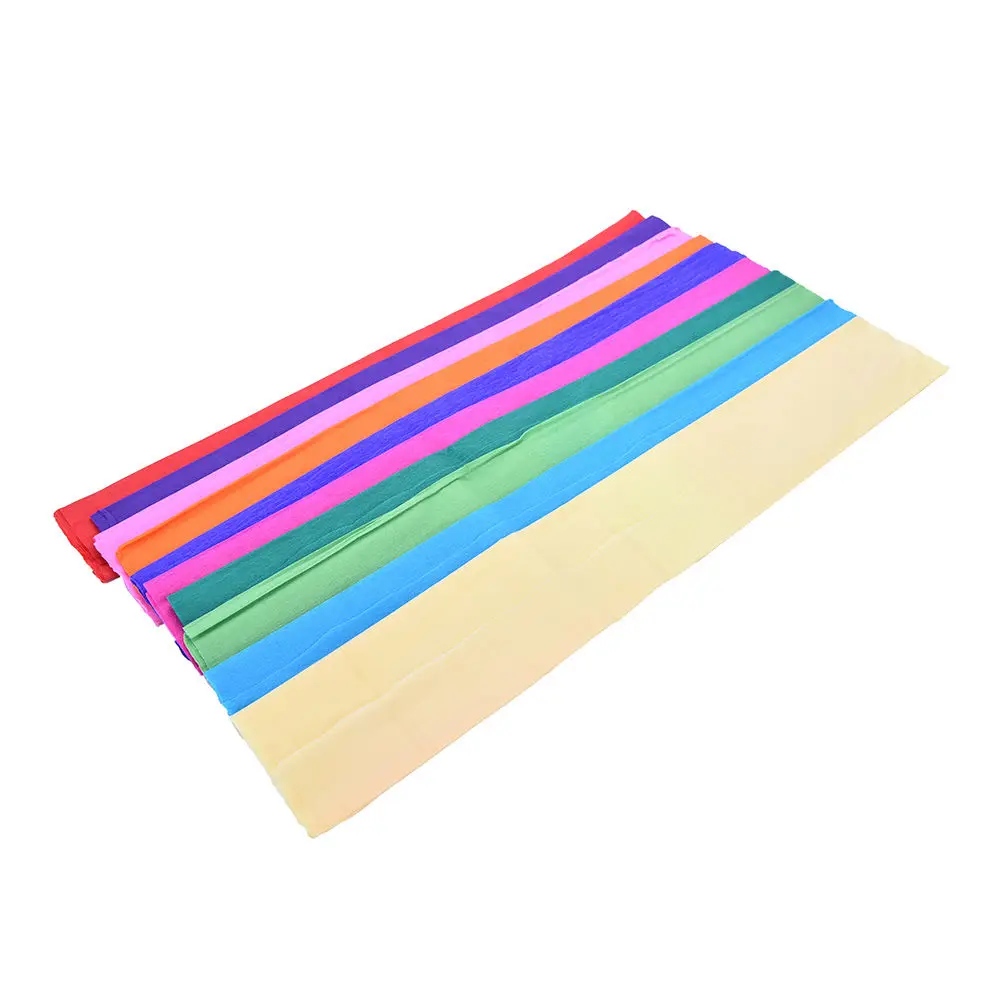 

10 Sheets New Tissue Paper Flower Wrapping Kids DIY Crafts Materials Mix Colors