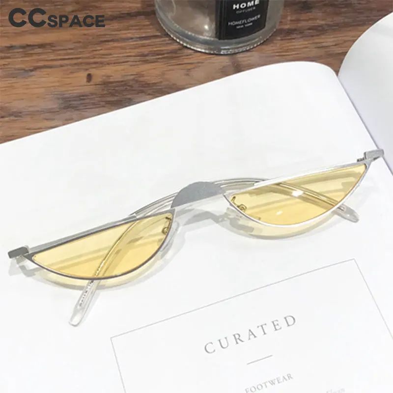 47158 индивидуальные маленькие солнцезащитные очки кошачий глаз без оправы с