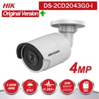 Камера видеонаблюдения Hikvision с разъемом для SD-карты, 4 МП, сетевая инфракрасная камера с разъемом для SD-карты, на английском языке, с функцией IP-камеры, H265, 264