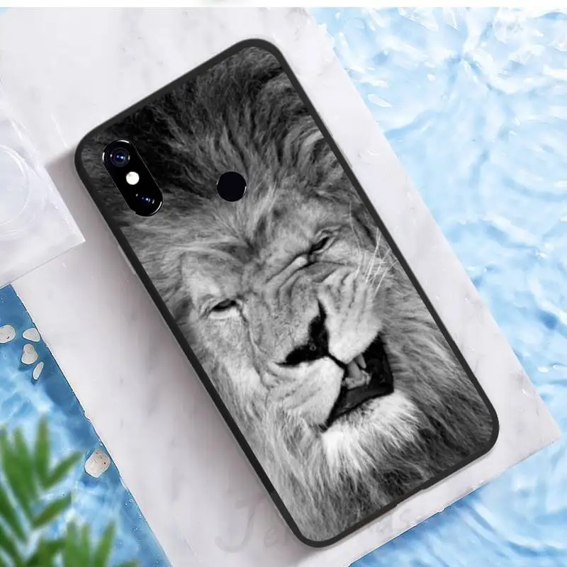 

Animal wolf lion Phone Case For Xiaomi Redmi note 4 4X 8T 9 9s 10 K20 K30 cc9 9t pro lite max