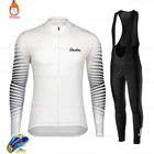Зимняя велосипедная Джерси Raudax 2021, командная флисовая одежда Rx для велоспорта, комплект велосипедных брюк для горного велосипеда, одежда для велоспорта, костюм для триатлона