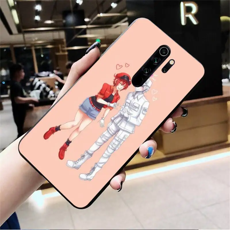 Cute anime cell at work Customer High Quality Phone Case for Redmi Note 9 8 8T 8A 7 6 6A Go Pro Max K20 | Мобильные телефоны и