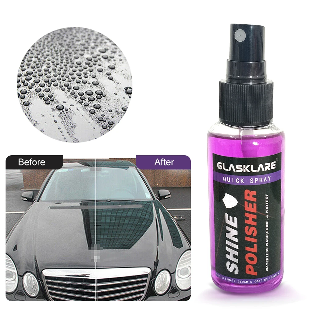 

110ML Car Coating Paint Care Auto Chem HydroCoat Hybrid Ceramic Spray High Gloss Sealant & Quick Detailer Hydrophobic Coating