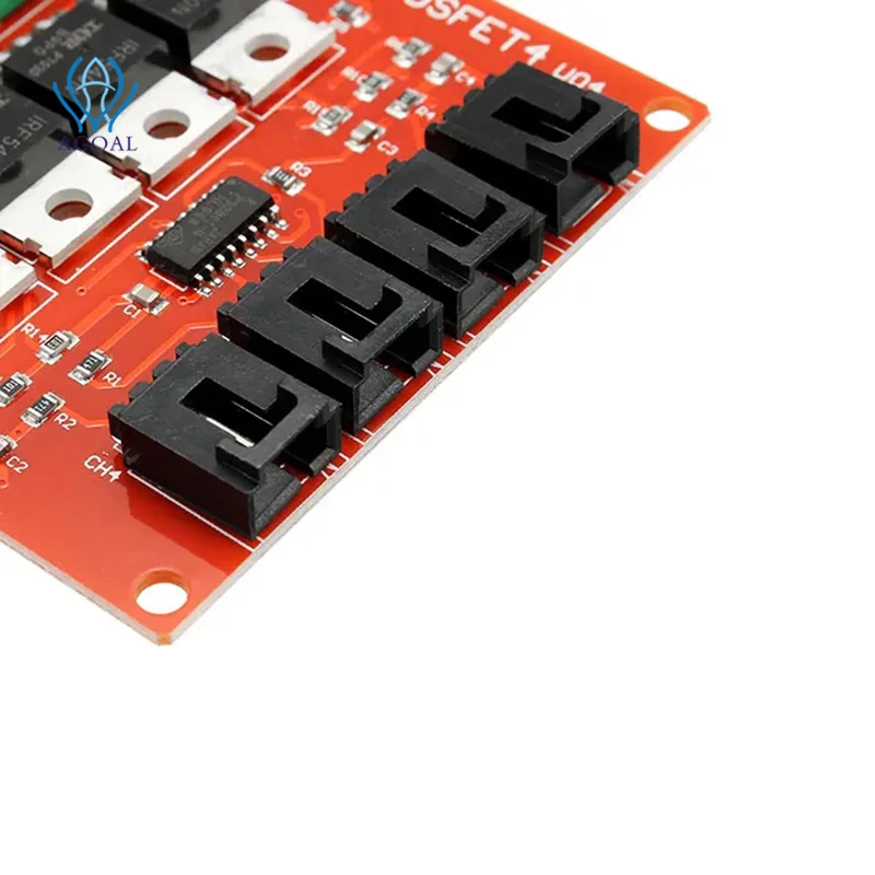 Четырехканальная 4-канальная кнопка управления маршрутом MOSFET IRF540 V4.0 + модуль