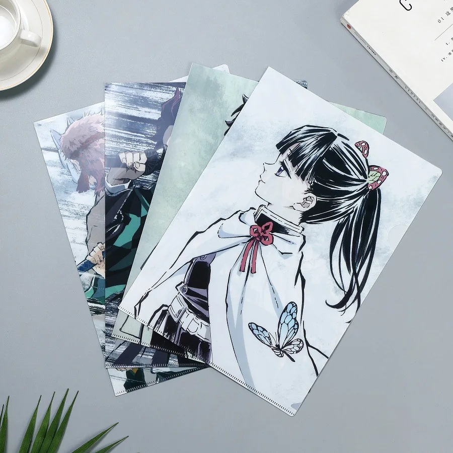 10 шт./лот аниме Рассекатель демонов: Kimetsu No Yaiba бумажные пилочные игрушки Kamado Tanjiro