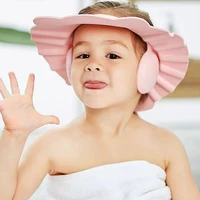 baby shower caps shampoo cap wash hair kids bath visor hats adjustable shield waterproof ear protection eye children hats infant