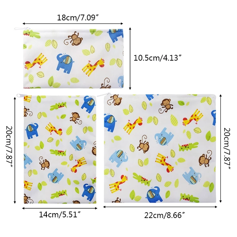 Водонепроницаемый многоразовые сумки закуски эко хлеб сэндвич сумка для