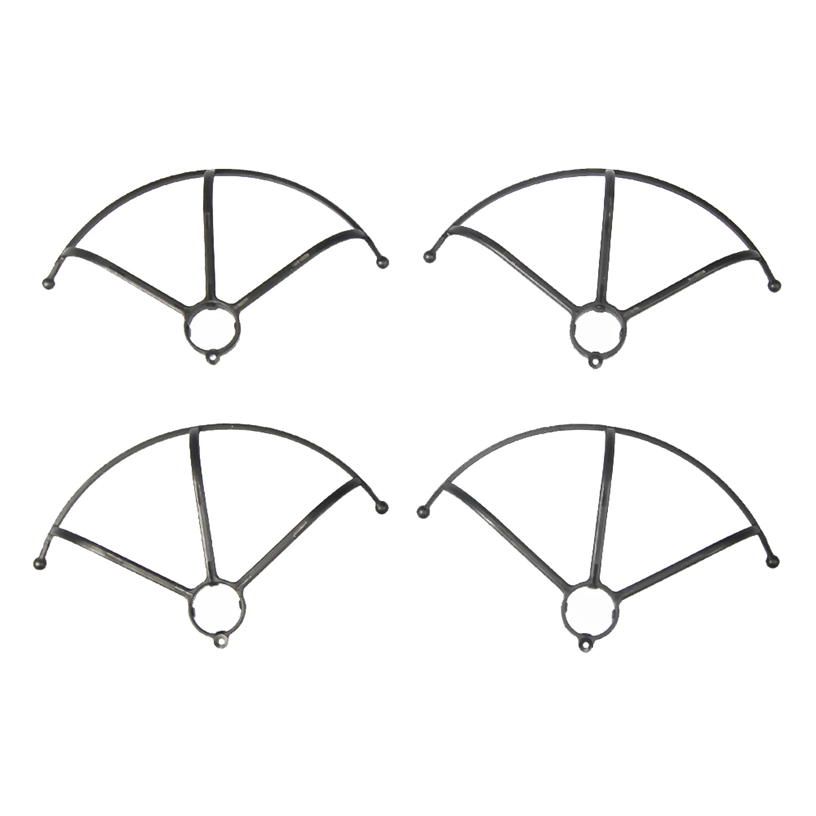 

4pcs RC Drone Quadcopter Spare Parts Guard Protection Cover Drone Parts Black