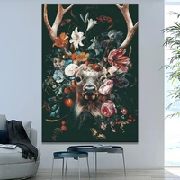 5d diy diamond painting full square deer butterfly flower diamond embroidery animal cross stitch mosaic home decoration