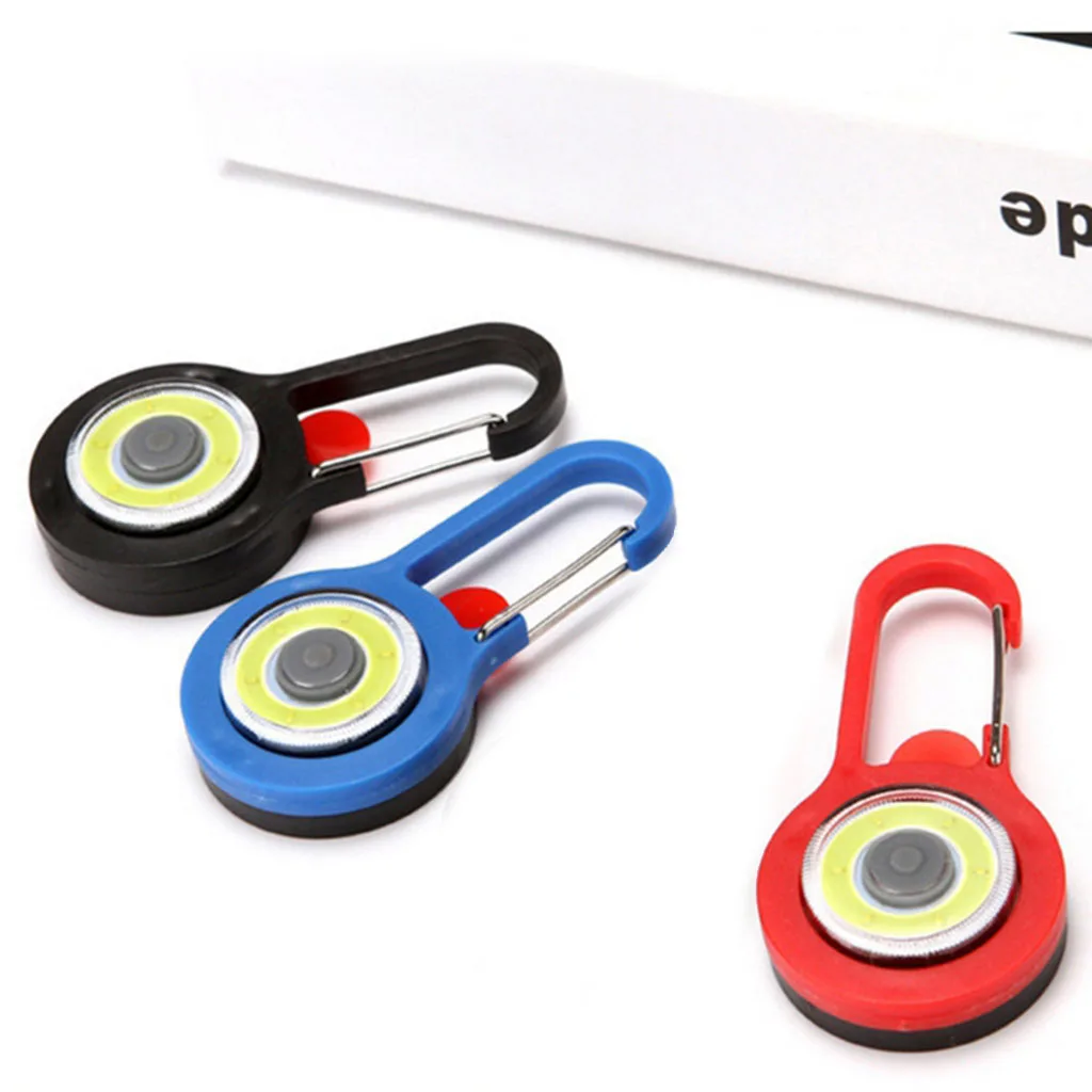 

Camping LED Carabiner Lights Clip-on Safety Light Dog Cat Collar Light 3 Modes Outdoor Sports Camping Backpacking Accessories