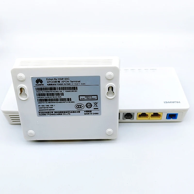 15 шт. 100% оригинальный новый волоконный модем HW HG8120C 1G + 1FE 1 порт FTTH GPON ONU