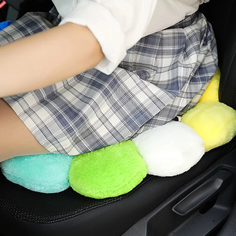 Симпатичные Защита от солнца цветок брошь в виде украшения подушка Япония цвета