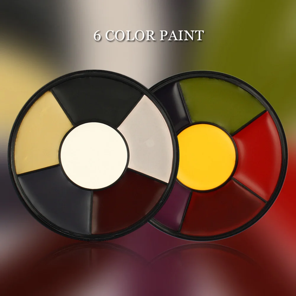 Масляная краска для лица и тела 6 цветов|Краска тела| |