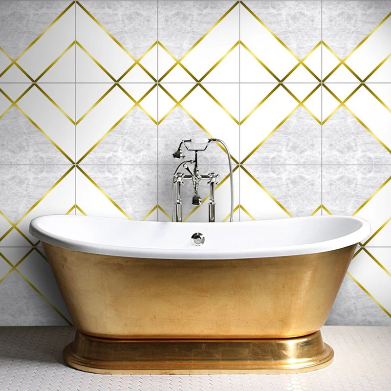 Водонепроницаемые мраморные самоклеящиеся обои ПВХ наклейки на плитку домашний