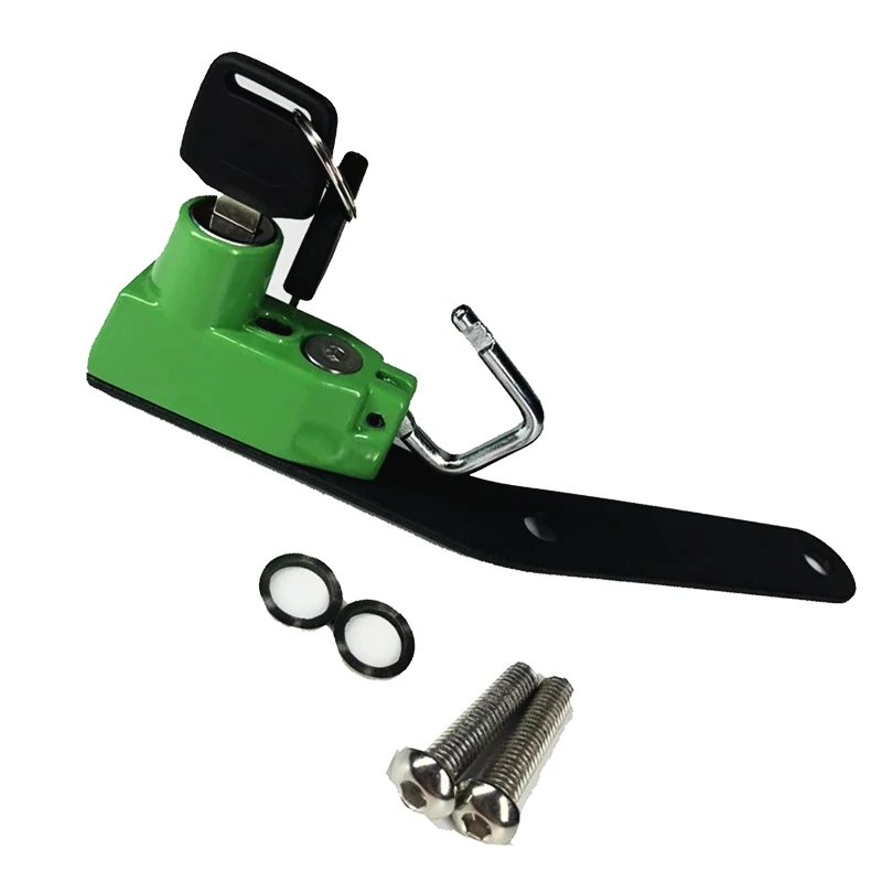 Замок для мотоциклетного шлема с ключами 6 цветов алюминиевый сплав подходит SUZUKI