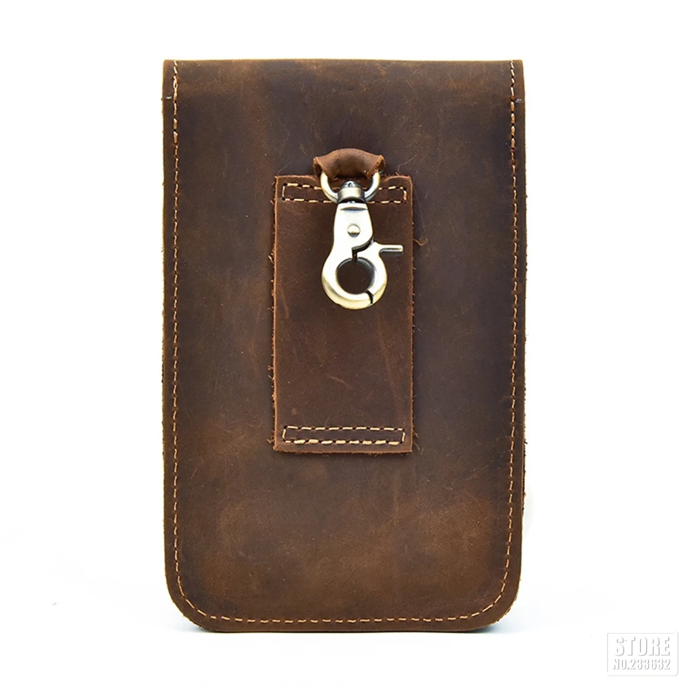 Мотоциклетная сумка из коровьей кожи для мужчин миниатюрная Винтажная сумочка