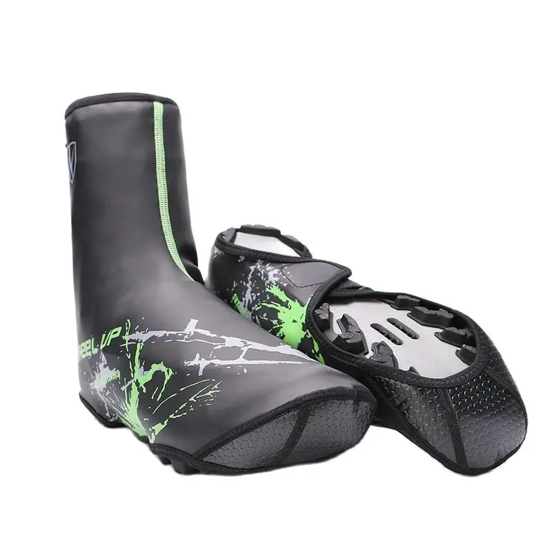 

Cycling Shoe Cover Mountain Road Lock Shoes Waterproof Shoe Cover Thickened Outdoor Windproof and Rainproof Warm Shoe Cover