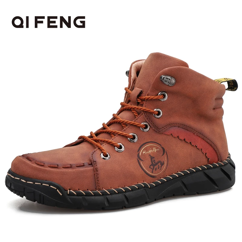 

New Arrival Hiking Boots Men Wear Resisting Comfortable Outdoor Walking Sneakers Black Flat Black Trekking Shoes Summer Climbing