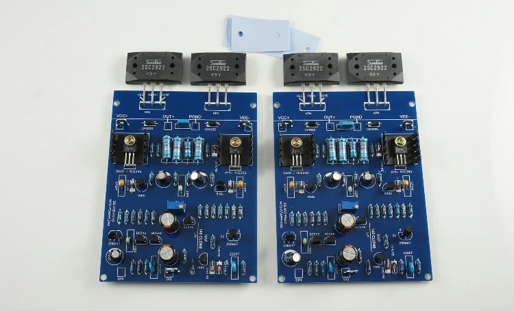 NAIM NAP140 AMP CLONE 2SC2922 / 2SC3858 Плата усилителя 2 канала 80 Вт * готовая плата|Усилители