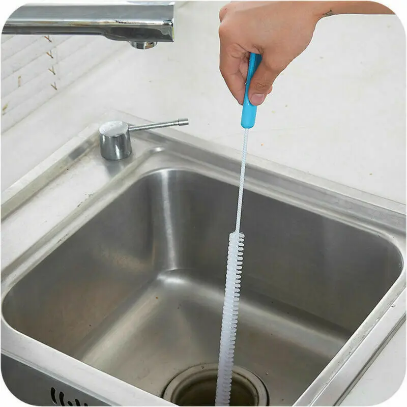Гибкая раковина перелива Слива Unblocker чистая кисть кухонная для уборки Инструмент