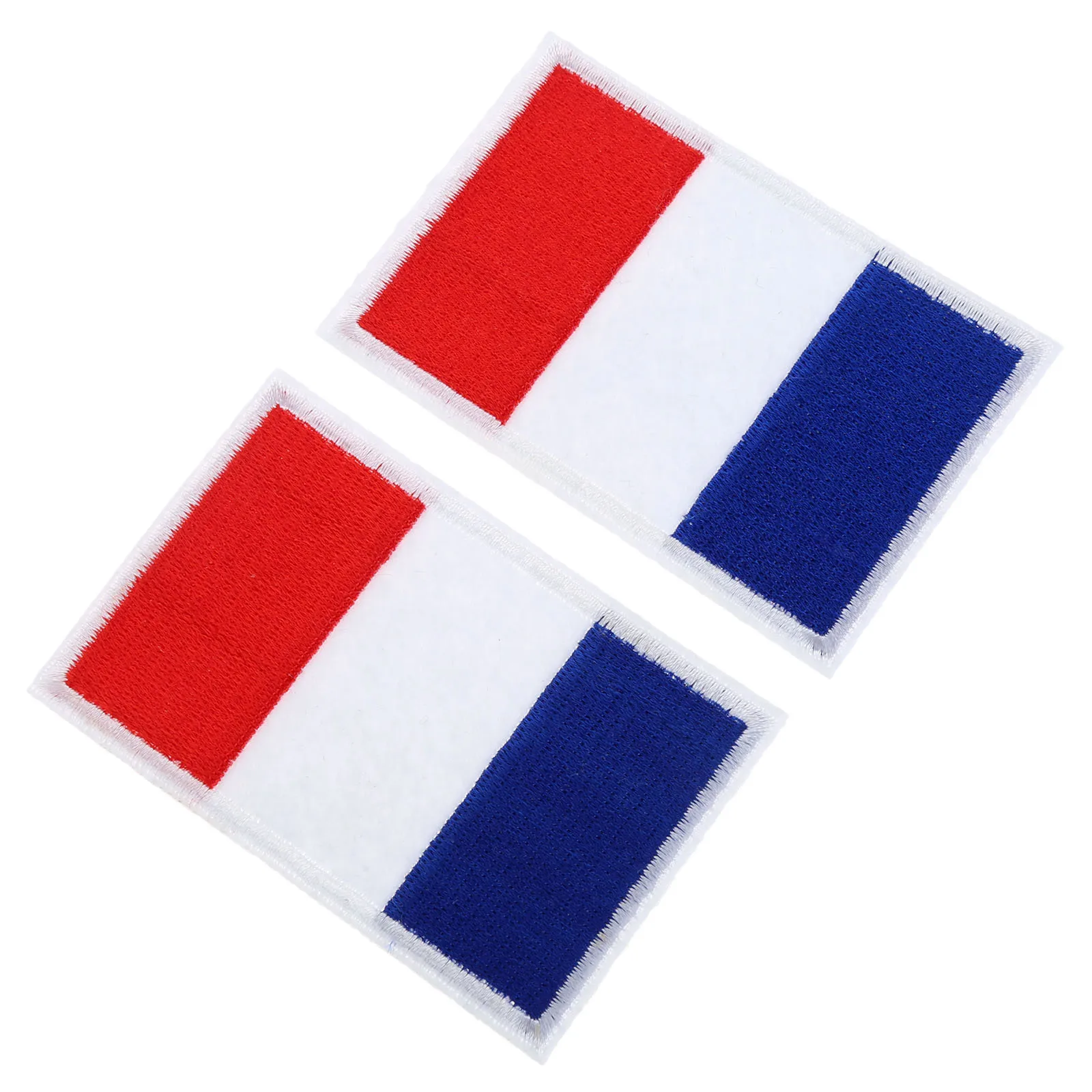 Нашивка с французским флагом страны ЕС для одежды нашивки сделай сам цветочной