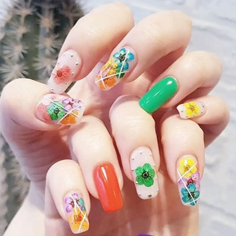 Настоящие прессованные цветы листья сушеные маргаритки из смолы сухие красивые