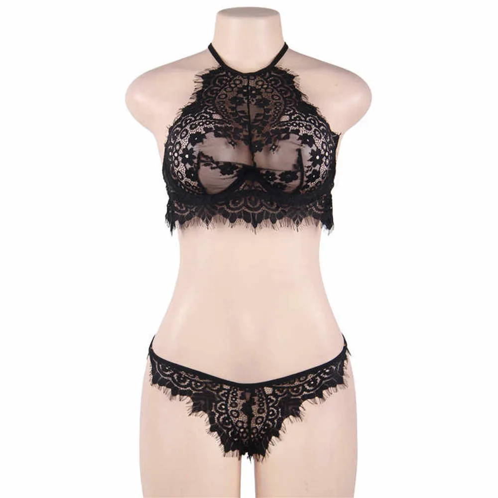 Кружевной комплект с бюстгальтером сексуальное женское эротическое нижнее