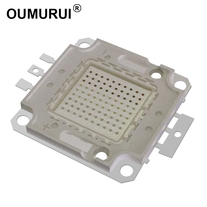 100 Вт 50 Вт 30 Вт 20 Вт 10 Вт светодиодный RGB COB чип высокой мощности лампы RGB 30mil EPI светодиодный S 5 шт