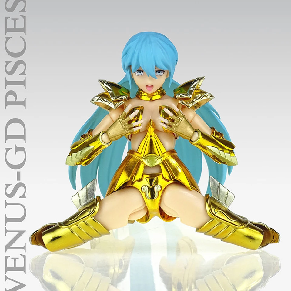 

Free shipping Great Toys Saint Seiya Myth Cloth EX Sacred Contract Female Pisces Venus Action Figure Collection Model Doll Toy F