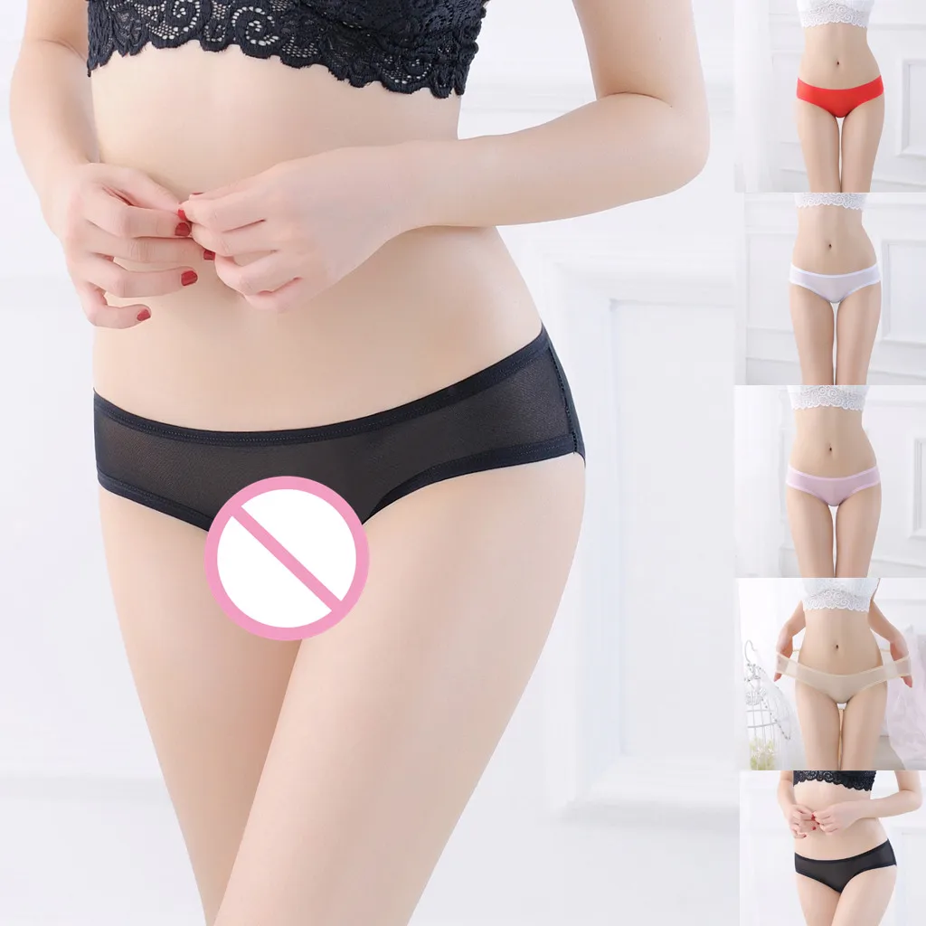 5 шт. женские бесшовные ультратонкие Трусы стринги|Женские трусики| |