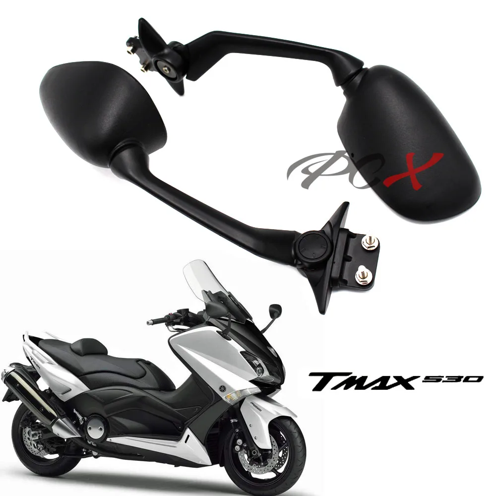 

Rearview Mirrors Side For Yamaha TMAX 530 Rear view mirror View Side Mirror T-MAX 530 TMAX530 2012 2013 2014