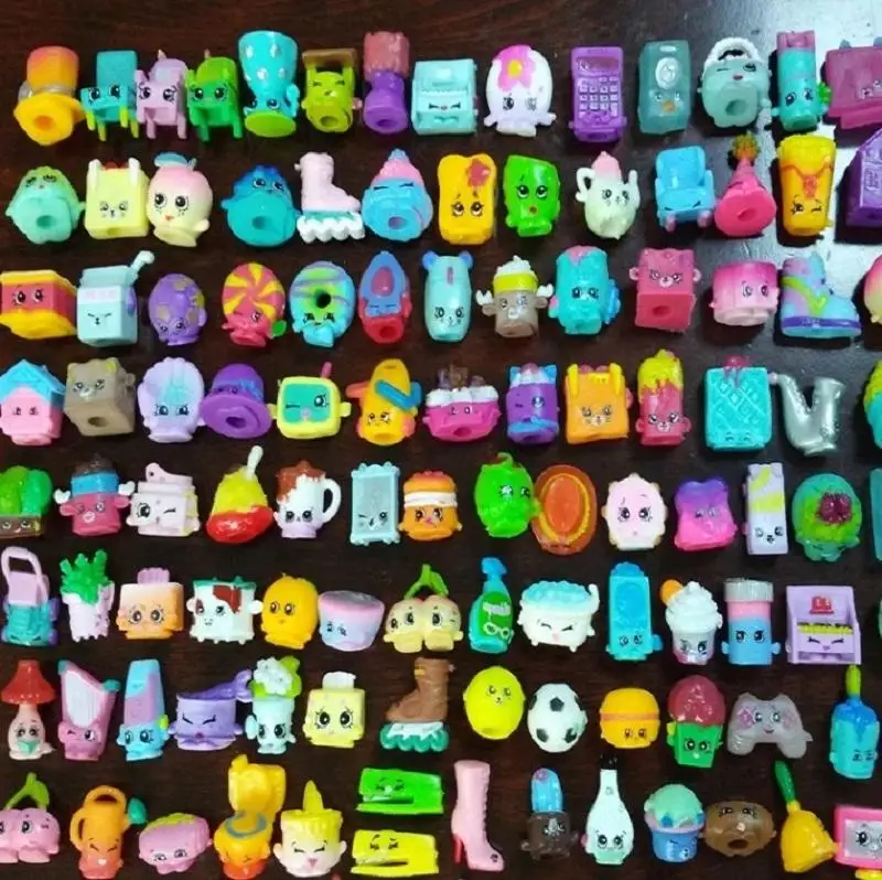 5-10pcs Miniature Shopkines Fruit Dolls Action Figures for Family Kids Birthday Christmas Gift Playing Toys Mixed Seasons - купить по
