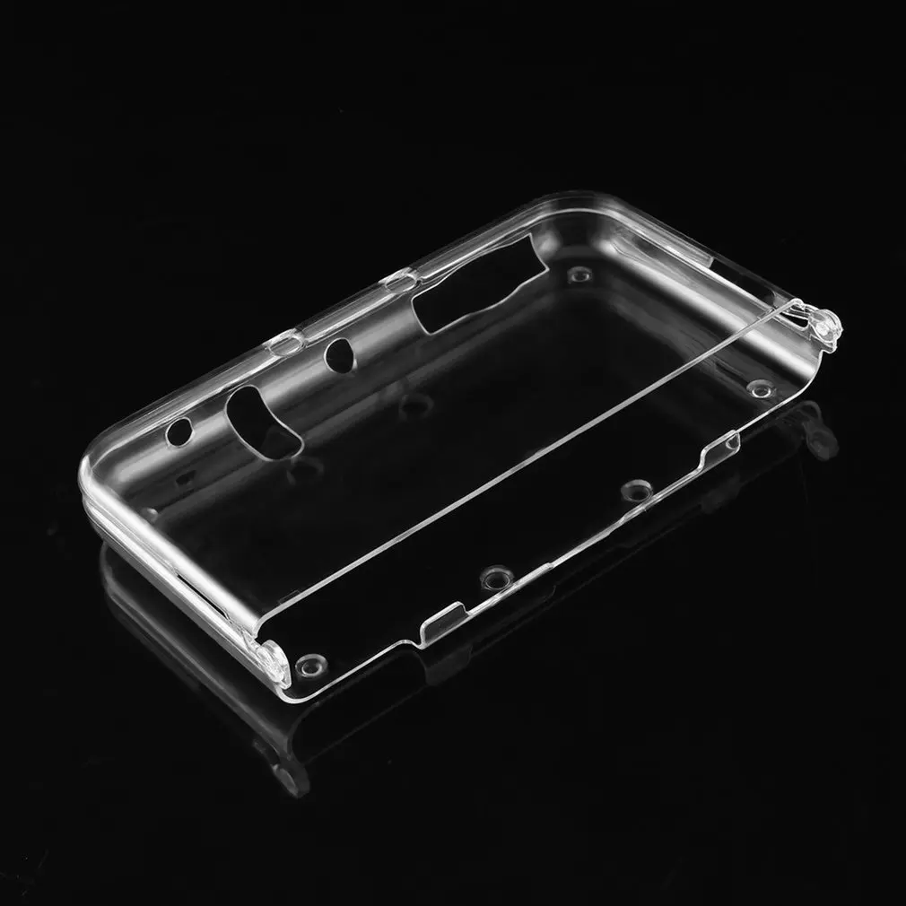 Чехол для Nintendo 3DS XL пластиковый прозрачный защитный жесткий чехол с кристаллами