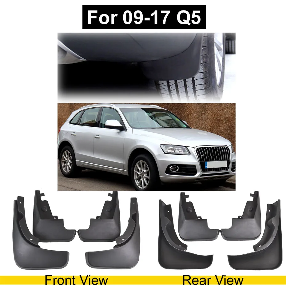 Натуральная XUKEY автомобиля Брызговики для Audi Q3 Q5 FY Q7 S Line SQ5 брызговики брызговик