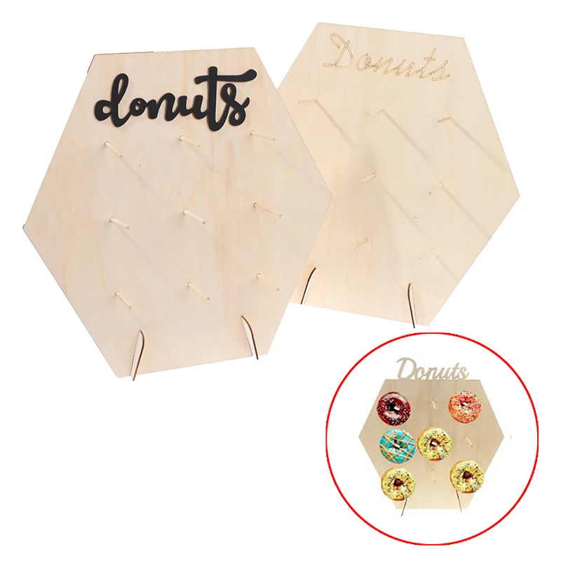 1 шт. декор для свадьбы дня рождения настенная подставка в виде пончиков