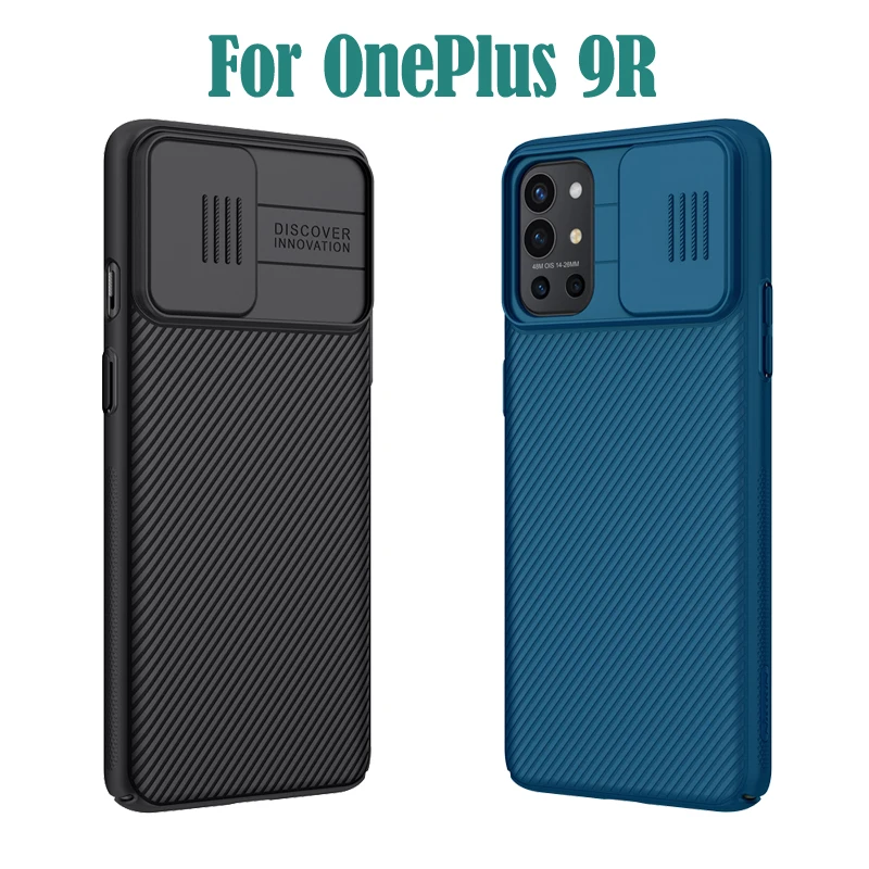 Для OnePlus 9 Pro 9R 9RT чехол OnePlus9 NILLKIN CamShield слайд-камера защита объектива задняя крышка