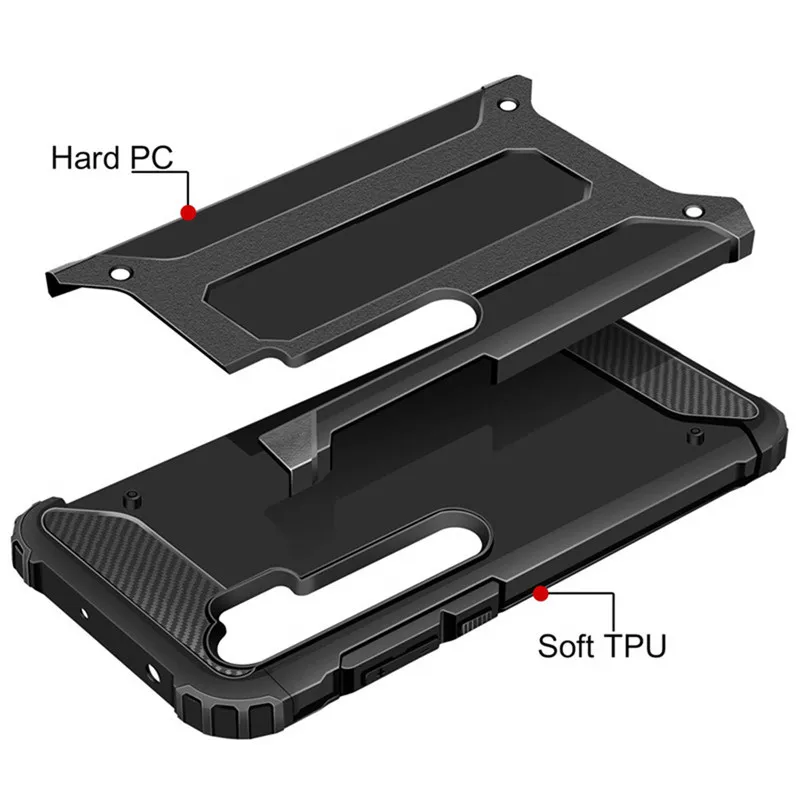 

3-in-1, hydrogel film+bumper case for redmi note 10 lite shockproof silicone cases mi10 pro xiaomi note 10 cover mi note 10lite