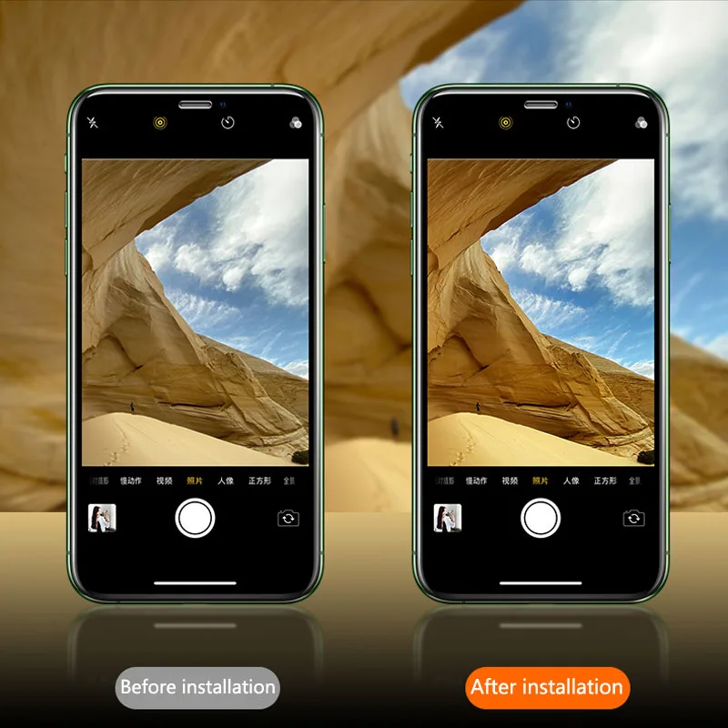 Защитная пленка для объектива камеры для iPhone 11 Pro Max, чехол для iPhone X XS Max XR 8 7 Plus, прозрачная пленка из закаленного стекла для объектива