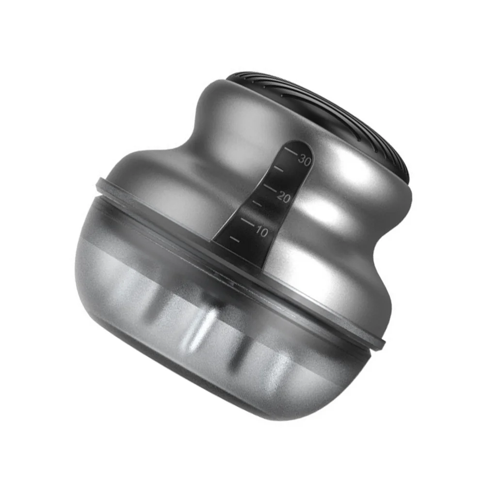 

Liquid Guiding Comb Essential Oil Hair Care Tool Handheld Scalp Massager (Grey)