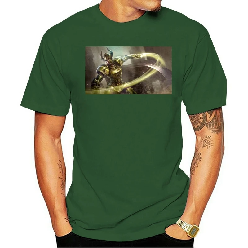 

New Tee Shirt Saint Seiya Taurus Tshirt For Men Black