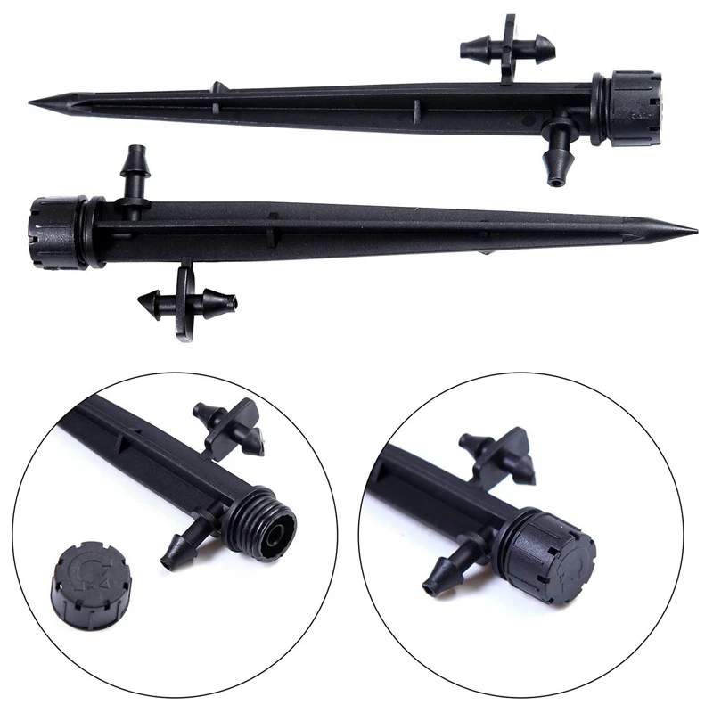 

80Pcs Adjustable Irrigation Dripper, 360 Degree Adjustable Drip Irrigation System for Vegetable Garden Irrigation