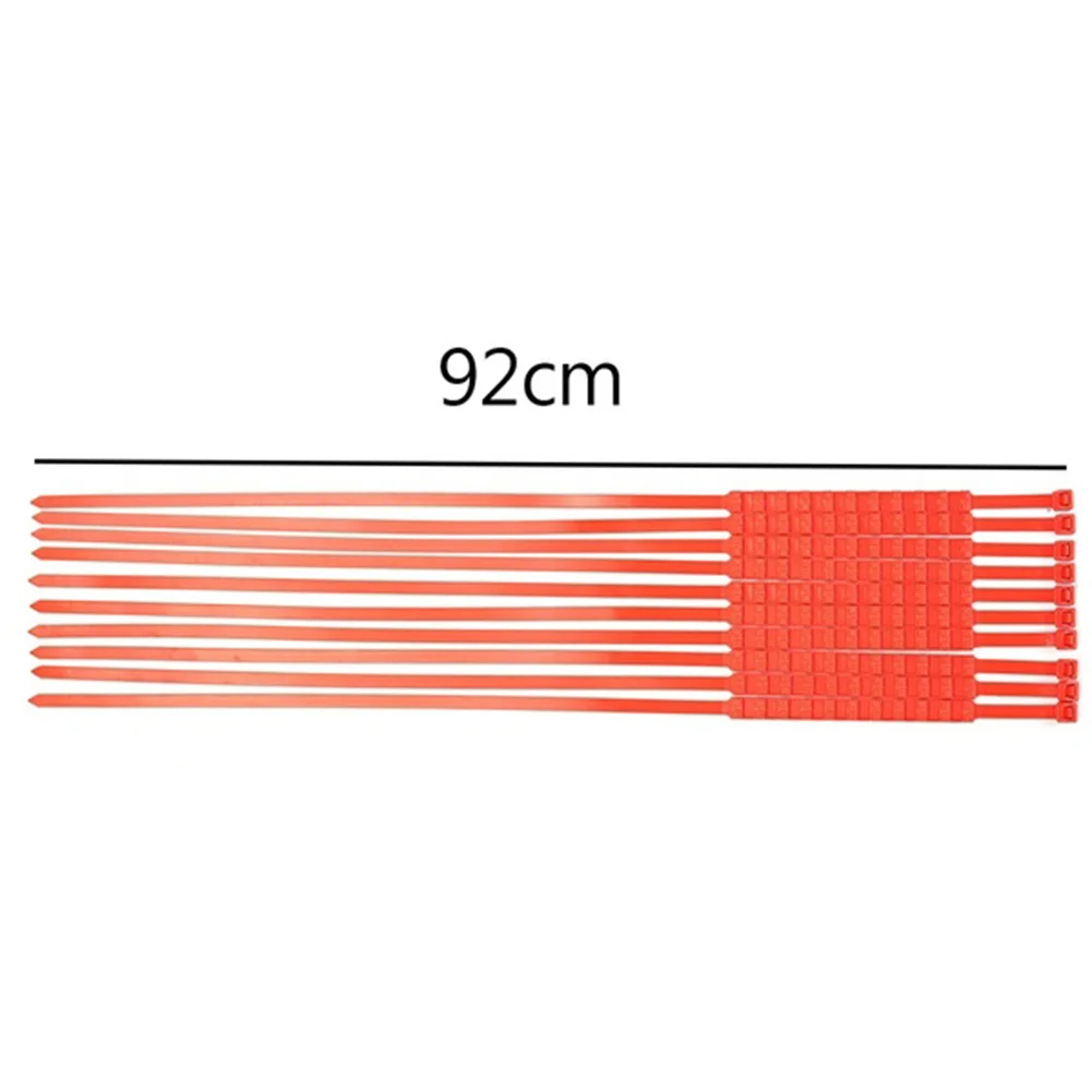 

10Pcs 92cm Car Snow Tire Anti-skid Chains Snow Rain Winter Tool Car Automobiles Wheel Tyre Nylon Anti-skid Chains Belt